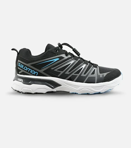 کفش کتانی مشکی آبی سفید سالومون Salomon X ULTRA