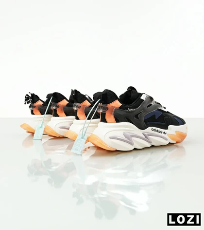 کفش کتانی مردانه مشکی آبی Adidas A700