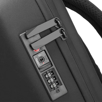 کوله پشتی اورجینال بنج مدل BANGE - BG22092 (دارای قفل TSA ضد سرقت)