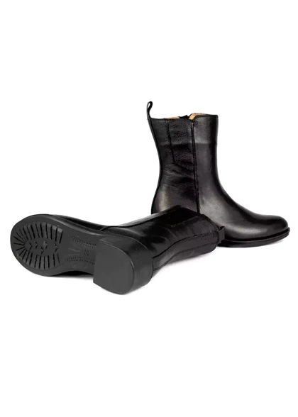 بوت چرم زنانه مدل ژانین