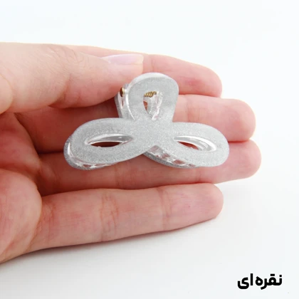 کلیپس دخترانه مدل پاپیون مثلثی شاین دار