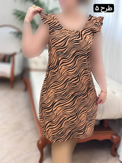 پیراهن نخی رامک 3148