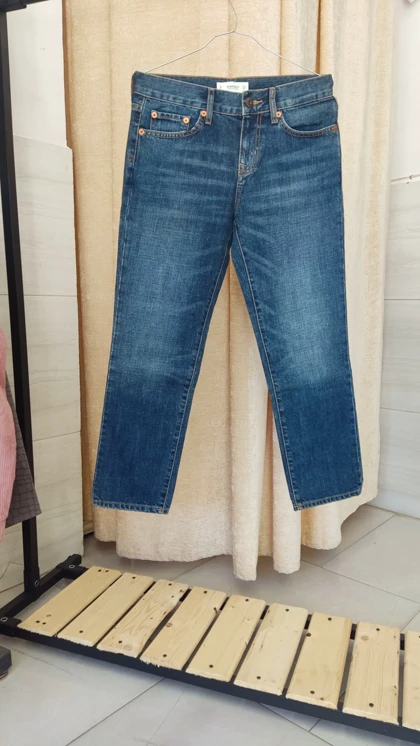 شلوار لی مام استایل