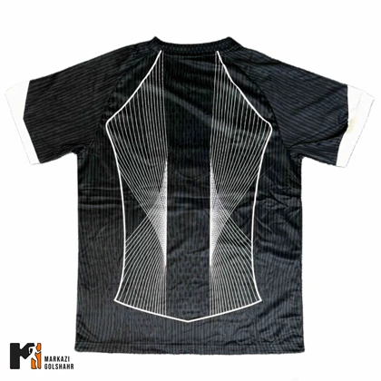 کیت فوتبالی تمرینی بارسلونا مشکی کد 2014789