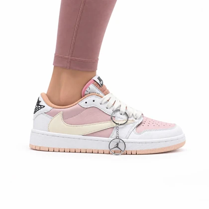 کفش و کتانی زنانه و دخترانه مدل نایک ترویس NIKE TRAVIS رنگ صورتی کد 30353