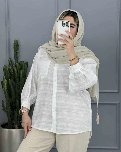 شومیز کتیبه (41) کد3644