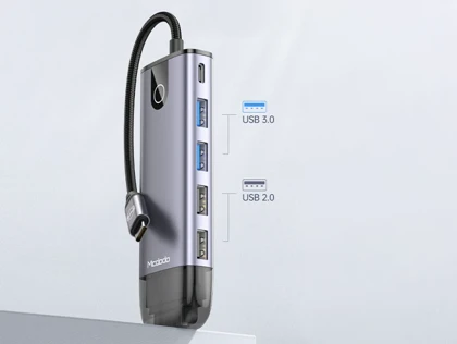 هاب آداپتور 10 پورت تایپ سی مک دودو Mcdodo HU-742 10in1 Type-C Hub
