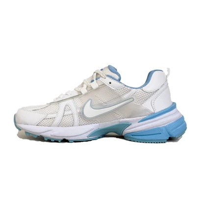 کتانی اسپرت مردانه مدل نایک v2k وی تو کی کشلون رنگ سفید آبی کد 00770