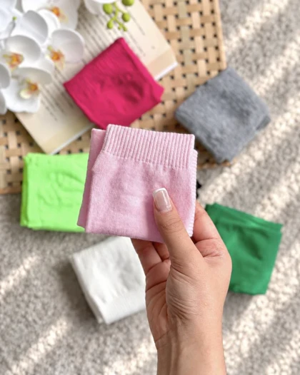 جوراب ساق‌دار کف ژله ای کد 30933