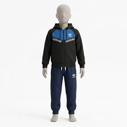 ست گرمکن ورزشی پسرانه مدل adidas