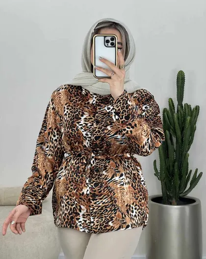 شومیز پلنگی(41)کد3480