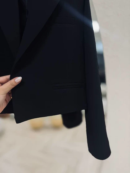 کراپ کت sanli مشکی