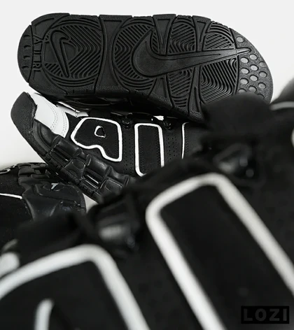 کفش کتانی مردانه و زنانه مشکی سفید NIKE Air More Uptempo '96 مدل 7153