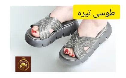 صندل دمپایی روفرشی تمام طبی زنانه 604-52
