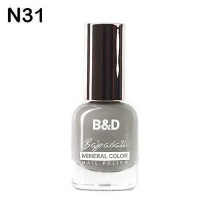 لاک ناخن بی اند دی B&D ساده سری N