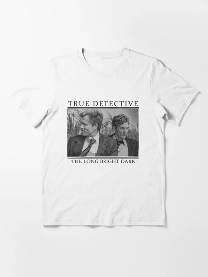 تیشرت طرح کارآگاه حقیقی | The Long Bright Dark Essential T-Shirt کد 244181