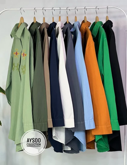 مانتو گلدوزی شقایق(ایراد دار)