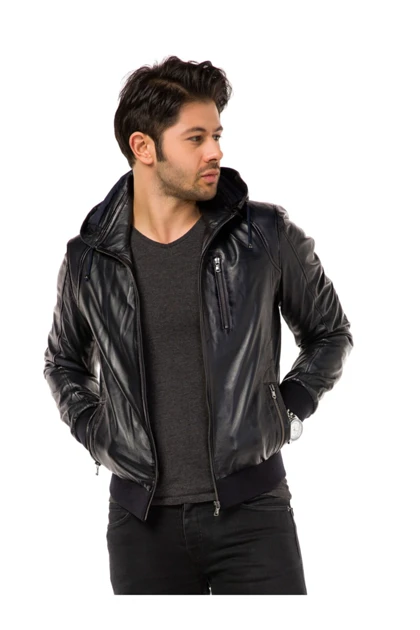 کت و کاپشن مردانه new-venture-gian-ferre-solid-leather new-venture-gian-ferre-solid-leather