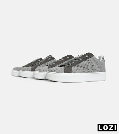 کفش کتانی کژوال مردانه خاکستری ZARA مدل 7144