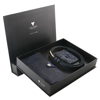 ست هدیه مردانه چرم یلسان مدل رادیس کد CHN-KAYA-GC-026