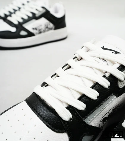 کفش کتانی مردانه مشکی سفید NIKE AirForce Draw