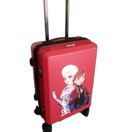 چمدان کودک السا و آنا سایز 24 رنگ قرمز ricardobeverlyhills