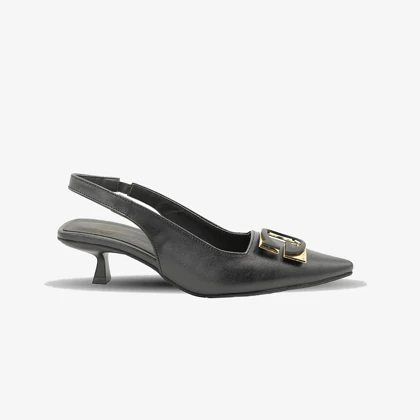 کفش مجلسی زنانه پاشنه‌دار 5 سانت مدل 400941 _ sandal valentino