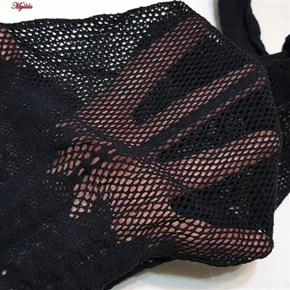 سرهمی فانتزی مدل فیشنت کد 4855-S27 رنگ مشکی