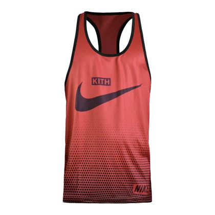 رکابی بدنسازی مردانه نایک مدل KITH قرمز