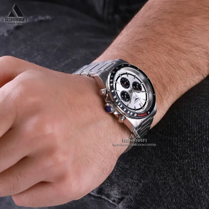 ساعت لونژین بند استیل Longines Conquest Chronograph-SK