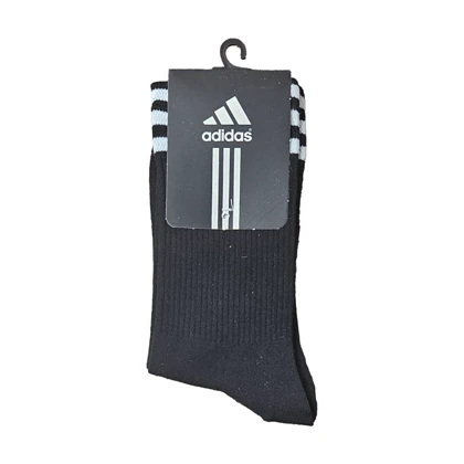جوراب آدیداس ساق بلند مشکی high top adidas socks کد 281590