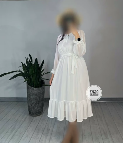 پیراهن حریر کاملیا 2(ایراد دار)