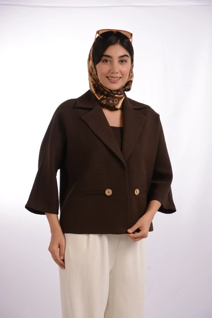 کت لینن شانتون جیب فیلتاب