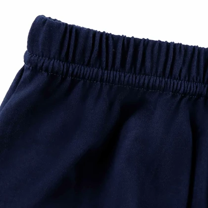 شورت پادار پنبه کش لیفه ای (تک عددی) سورمه ای