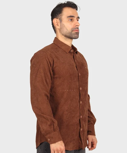 پیراهن مردانه کبریتی و آستین بلند 0374