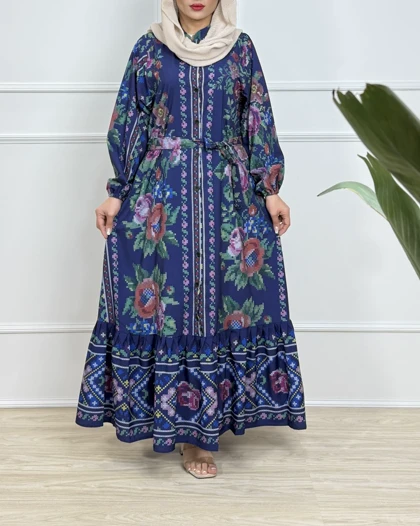 پیراهن بلند مهوش کد 1146 (پیراهن زنانه پیراهن ساحلی )