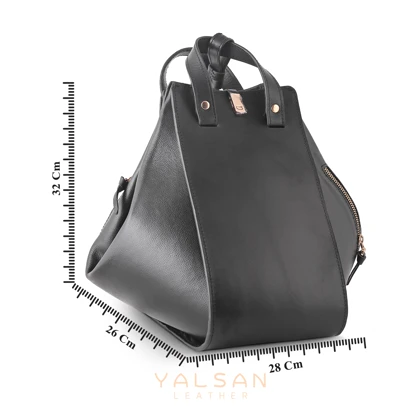 کیف دوشی و دستی زنانه چرم یلسان مدل لیان کد 047-MC