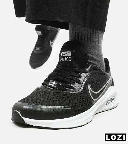 کفش کتانی مردانه و زنانه مشکی نایک NIKE PEGASUS V10 مدل 2134