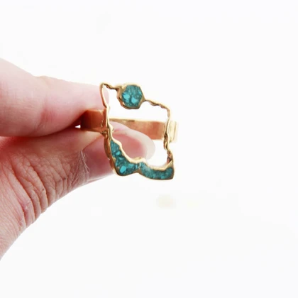 انگشتر زنانه طرح ایران