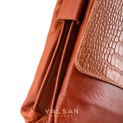 کیف دوشی مردانه چرم یلسان مدل رادمان کد 044-GC
