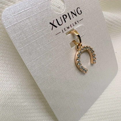 پلاک ژوپینگ طرح «نعل اسب» (شانس) | آویز ظریف و پر از انرژی مثبت