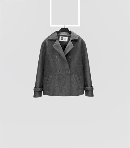 پالتو کوتاه Pinki 1297 در چهار رنگ