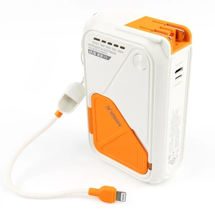 پاوربانک بی سیم هیسکا HISKA مدل HP-223PD ظرفیت 20000 میلی آمپر ساعت