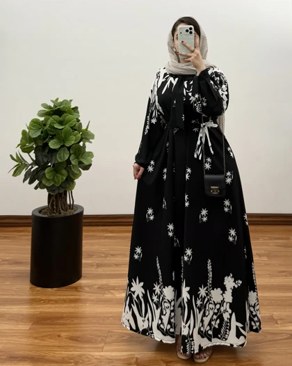 پیراهن ساحلی سوپرکلوش مدل آدینه