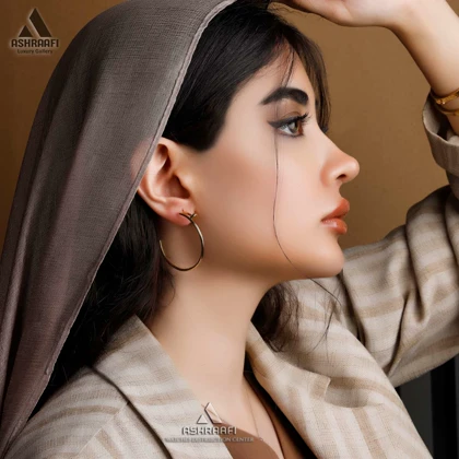 گوشواره حلقه‌ای Juste un Clou Earrings G01