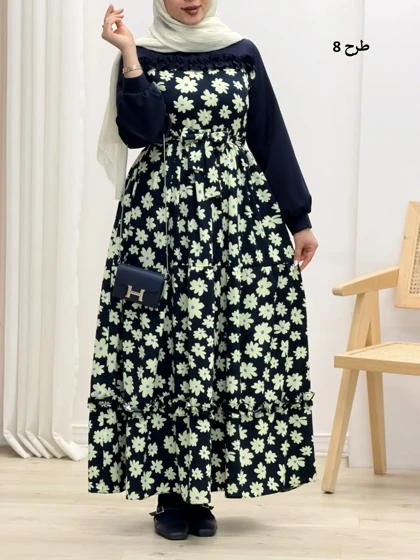 4293-پیراهن مزونی لاوین