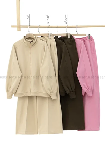 ست سویشرت شلوار داخل کرک کد1004284