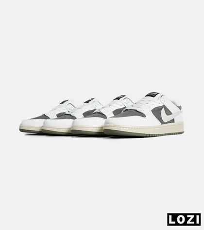 کفش کتانی مردانه و زنانه خاکستری کرم نایک NIKE SB Dunk مدل 7066