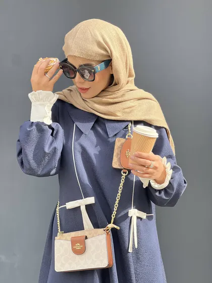کوچ دو تکه کرم قهوه ای