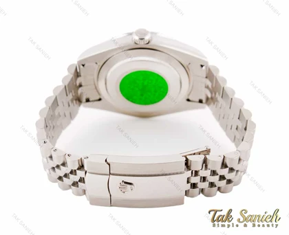 ساعت رولکس مردانه دیت جاست 2 سیلور صفحه طوسی Rolex-3120-G